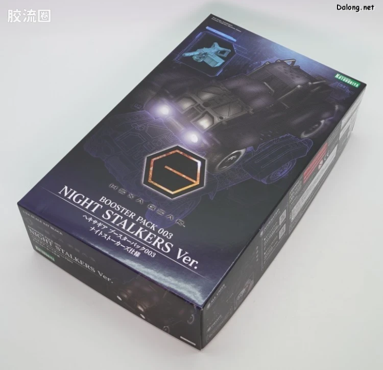 HEXA GEAR 六角机牙 第1世代六角机牙 支援扩展包003沙滩车型 暗夜追踪者Ver. - 图片